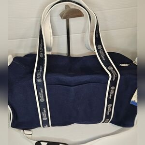 BankerBags Navy Canvas Duffel Bag – Certify Partners Logo – Made in USA